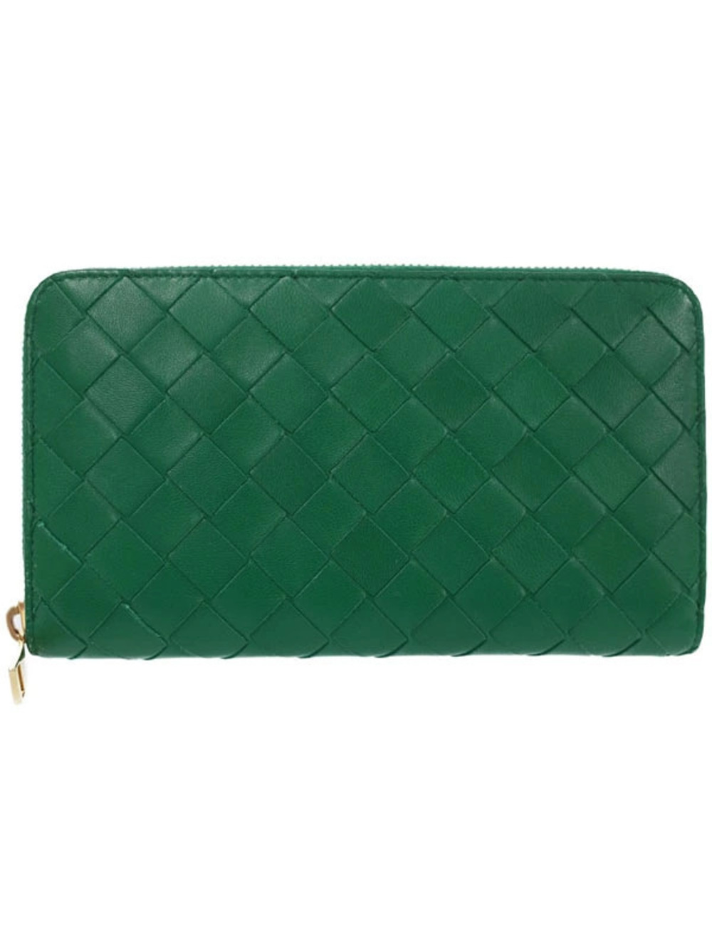 Bottega Veneta Intrecciato Zip Around Wallet Round Zipper Long